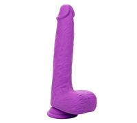 Calexotics - studs vibratore ricaricabile e rotante 10 vibrazioni viola