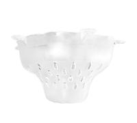 Calf Weaner, Cattle Cow Nipple Cover, 11.81in Versatile Clear 6 Tether Holes Breast Shell, Portable Milking Breeding Tool for Poultry, Farm, Indoor Use