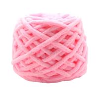 CALFOVERA 2 gomitolo di Filato di Cotone Morbido e Leggero per Uncinetto macramè Filato per Amigurumi 353 Once di Peso Sportivo Corda di Cotone per Maglieria Grossa per Uncinetto Maglion(Rosa Perla)