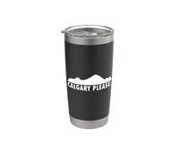 Calgary Alberta Per favore Bicchiere termico in acciaio inox doppia parete
