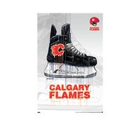 Calgary Flames - Drip Skate - NHL Poster - 22x34 - Hockey 21697