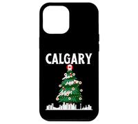 Calgary, orizzonte, inverno, neve, canada, canadese, natale, NYE Custodia per iPhone 12 Pro Max