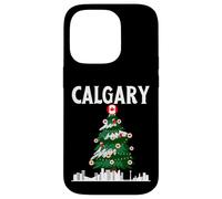 Calgary, orizzonte, inverno, neve, canada, canadese, natale, NYE Custodia per iPhone 14 Pro