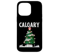 Calgary, orizzonte, inverno, neve, canada, canadese, natale, NYE Custodia per iPhone 14 Pro Max
