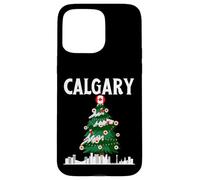 Calgary, orizzonte, inverno, neve, canada, canadese, natale, NYE Custodia per iPhone 15 Pro Max