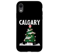 Calgary, orizzonte, inverno, neve, canada, canadese, natale, NYE Custodia per iPhone XR