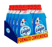 Calgon Power Gel Anticalcare Lavatrice 4 in 1, Anticalcare per Lavatrici, 5 Confezioni da 2x1.5l di Additivo per una Protezione da Calcare, Corrosione, Sporco e Cattivi Odori