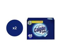 CALGON Powerball Pastiglie 2 in 1 Anticalcare Pulizia Lavatrice - 96Tabs (48x2)