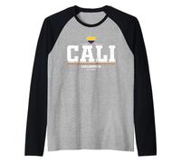 Cali Colombia Maglia con Maniche Raglan