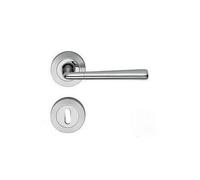 CALI MANIGLIA PER PORTA MODELLO TESS CROMO/SATINATA LINEA