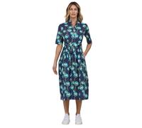 Caliban - Abito Midi Floreale - - Dresses - Donna - Multicolore - S