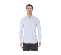 Caliban, ,Shirts ,Uomo ,Multicolore ,M Camicia in tessuto tecnico no stiro rigata