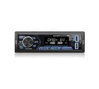 Caliber Autoradio Bluetooth 1DIN, sintonizzatore Dab+/FM, 4 x 55 W, USB/Micro SD, ricarica 2,1 A, ingresso ausiliario, vivavoce, uscita RCA, compatibile con MP3/WMA/APE/FLAC/AAC
