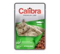 CALIBRA Cat Premium Line Sterilised Salmon 100g con salmone per gatti sterilizzati