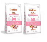CALIBRA Dog Life Junior Pollo di piccola razza 12 kg (2 x 6 kg)