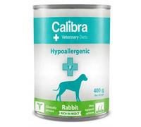 CALIBRA Veterinary Diets Cane Ipoallergenico Insetti e Conigli 400g