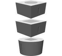 Calibration Test Cube Set - 20mm External Dimension with Multiple Internal Sizes