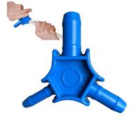 Calibratore per Alesatore Multistrato 16mm 20mm 26mm, Svasatore e Sbavatrice per Tubi PPR PEX-Al-PEX, Strumento di Calibrazione e Sbavatura per Tubi Multistrato, Ripristino Forma Cilindrica (16-20-26)