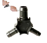 Calibratore per Alesatore Multistrato 20mm 25mm 32mm, Svasatore e Sbavatrice per Tubi PPR PEX-Al-PEX, Strumento di Calibrazione e Sbavatura per Tubi Multistrato, Ripristino Forma Cilindrica (20-25-32)