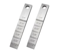 Calibratore resistente per tubi in acciaio inossidabile con design a cunei multipli per ingegneri e tecnici Calibratore a cunei a gradini resistenti