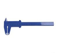 Calibri a corsoio in plastica da 0-150 mm con doppia scala in centimetri per misurazioni accurate all'interno e all'esterno e profondità (verde)