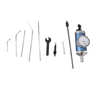 Calibri a quadrante con indicatore di centratura da 0-3 mm, calibro di precisione per il controllo del centratura con graduazione da 0,01 mm, misuratore con leva centrale per l'a