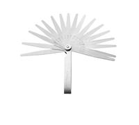 Calibri a spessore, Calibro di precisione ad alta precisione a 17 lame in acciaio inossidabile, riempitivo for fessure da 0,02 a 1,0 mm di spessore for strumento di misurazione