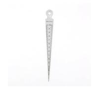 Calibri a spessore, Spessimetro a cuneo Gap Gauge Liquidazione Righello Righello in acciaio Calibro di riempimento Calibro di spessore Sonde di misurazione Strumento di misurazione 'apertura(1-15mm)