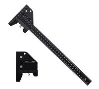 calibri, calibri a corsoio, Calibro professionale for tracciatore, righello angolare tipo T in metallo, strumenti multifunzionali for carpentiere fai da te, calibro a corsoio, resistente all'usura, le