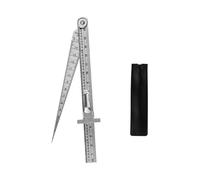 Calibri professionali con scala millimetrica in pollici da 1 a 15 mm set cunei Feeler righelli conici lacune saldatura Feeler