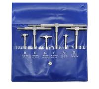 Calibri telescopici da 5/16"-6" 6 pezzi/set Calibro interno Calibro telescopico for fori for misurazioni interne rapide Calibro for fori piccoli da 4 pezzi