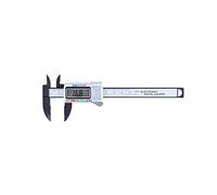 Calibri Vernier Digital Caliper 6 pollici Electronic 100mm Micrometro Micrometro Strumenti di misura Strumenti for la lavorazione del legno 150mm 0.1mm(Silver 0-100mm)