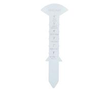 Calibro 30 cm chiaro testo divertente di ferro robusto altezza di ferro altezza misuratore di misurazione per giardino prato di che misura gli accessori per la cura del prato