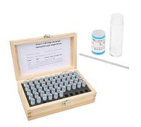 Calibro 50pcs, 1-1.49mm Set calibro pin spina 0.001mm Strumento di precisione in acciaio con cuscinetto di tolleranza per stampi per circuiti elettronici