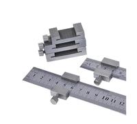 Calibro a Blocchi Righello ferma recinzioni angolo linea tracciatore localizzatore attrezzatura for lavorazione del legno posizionamento righello blocco limite for di arresto(50cm)