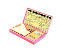 Calibro a blocco, 200g 0.01g Bilancia Digitale Tascabile Rosa Elettronica Con Piattaforma,Accessori per la lavorazione