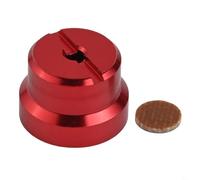 Calibro a bobina in lega di alluminio per SLX DC - Half Moon Cap M7 S Baitcast Reel Accessorio compatibile con ruote a goccia d'acqua, strumento di misurazione dell'attrezzatura da pesca (rosso)
