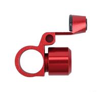 Calibro a bocca sottile per campana per mulinello ABU per STX For PRO Baitcasting - Lega di alluminio per supporto guida lenza, 10G Compact Fishing Reel Part (rosso)