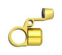 Calibro a bocca sottile per campana per mulinello ABU per STX For PRO Baitcasting - Lega di alluminio per supporto guida lenza, 10G compatto mulinello da pesca (oro)