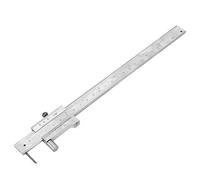 Calibro a corsoio 0-200mm, righello per calibro in acciaio inossidabile con scriber, strumento di misurazione portatile, per legno, plastica, ferro, ecc