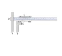 Calibro a corsoio con distanza dal centro, bordo, foro centrale, campo di misurazione 150 mm, 200 mm, 300 mm, strumento di misurazione in acciaio inossidabile 4CR13(5-150mm (5mm))