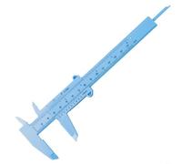 Calibro a corsoio da 0 a 150 mm con scala a doppia regola per misurare dimensioni interne esterne profondità e altezza in applicazioni tecniche (blu)