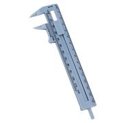 Calibro a corsoio micrometro 0 - 120 mm 0 - 150 mm plastica strumento di misura doppia scala per misurare il diametro del gioiello