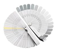 Calibro A Filo In Acciaio Inossidabile 32 Lame 0,04-0,88 Mm (0,0015-0,035 Pollice) Misura Gioco Per Chitarra, Candela, Valvola, Pistone(32 Blades+16 Blades)