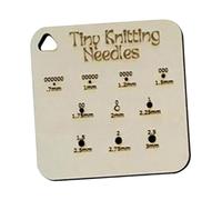 Calibro A Maglia Per Maglieria E Gancio | Regole Quadrate di Misura per Lana,Forniture, Multifunzione Per Uncinetto Casa E Viaggi