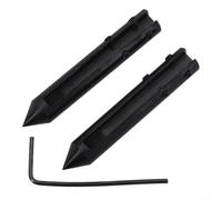 Calibro a quadrante, ago per calibri da 10,2 cm, 15,2 cm e 20,3 cm, sonda in acciaio legato con diametro di 1 cm per misurazione della distanza centrale