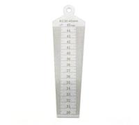 Calibro a spessimetro conico Calibri conici for misurazione Misuratore di spessore della valvola Sonde for misuratore dello spazio Strumento(30-45mm)