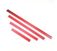 Calibro a T in lega di alluminio rosso 45 gradi con scala per sega da tavolo sega a nastro sega a nastro per lavorazione del legno strumento di taglio 600 mm