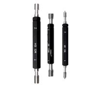 calibro a tampone filettato Tappo filettato for calibro metrico 6H M1-M3 M4 M6 M8 M10-M42 GO/NO GO Vite esterna di precisione Gage Fine, strumento test del passo(M3.5X0.35)