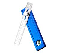 Calibro A Traccia Centrale - Lega Di Alluminio | Calibro Per Tracciatore Ruotabile Multiangolo Da 140 G, Righello Per Livella A Bolla Ad Alta Precisione Che Migliora La Precisione Per La Lavorazione D